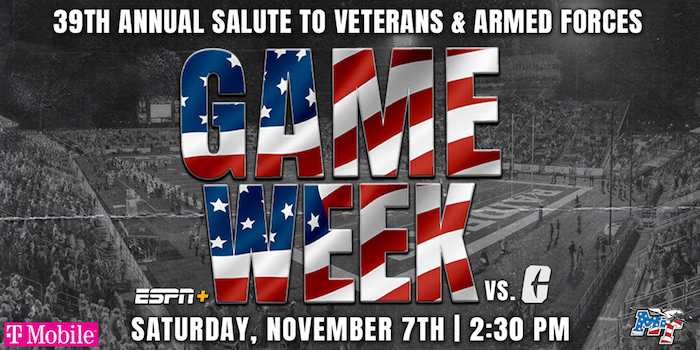 MTSU Salute to Veterans Game