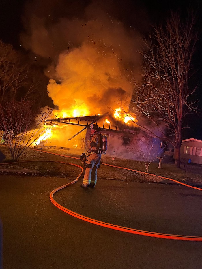 2214 Sycamore Circle Fire