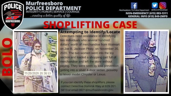 BOLO Riley Walmart