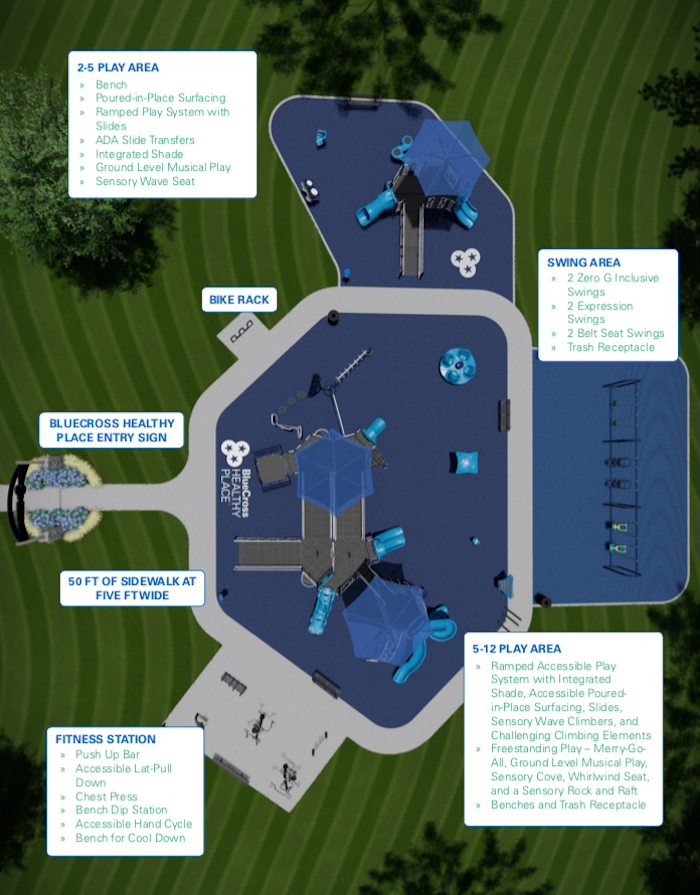 BlueCross Healthy Place at Barfield Crescent Park
