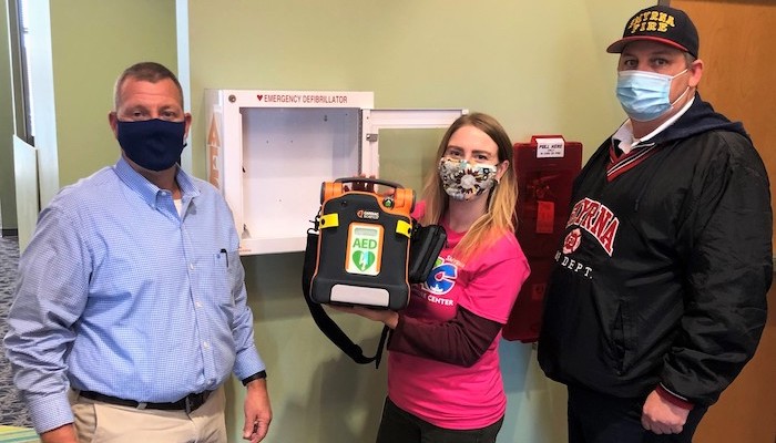 AED installation