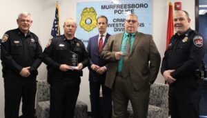 Officers earn awards from U.S. Attorney