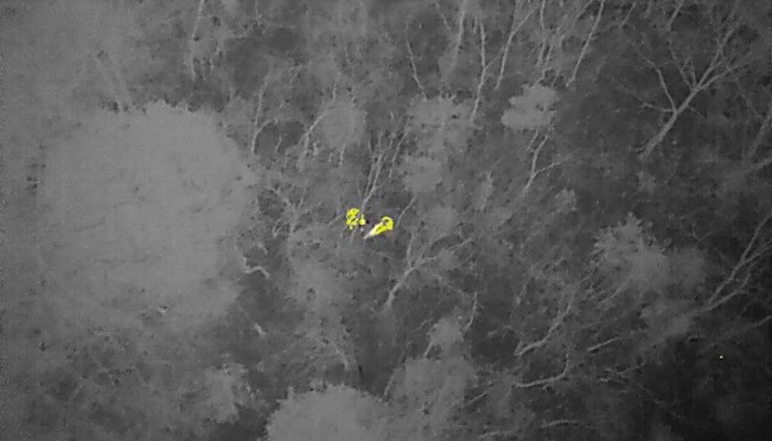 RCFR and Stormpoint Drone Team Locate Missing Juvenile Using Thermal Cameras