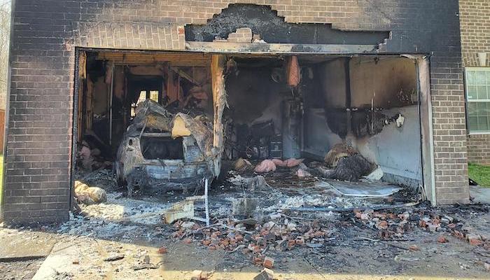 RCFR Responds to House Fire on Round Rock Drive Tuesday Afternoon