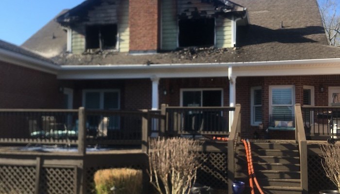 RCFR Responds to House Fire on Delbridge Rd Friday Afternoon