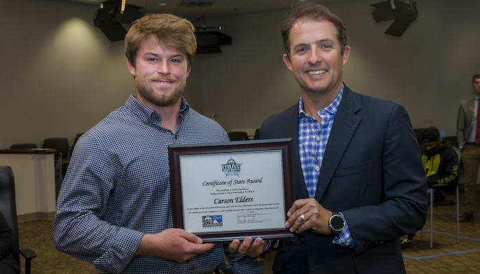 Mayor recognizes Carson Elders