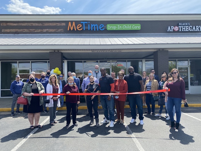 Ribbon Cutting for Me Time Drop-In Child Care
