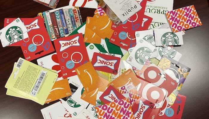 Parents donate gift cards for teachers