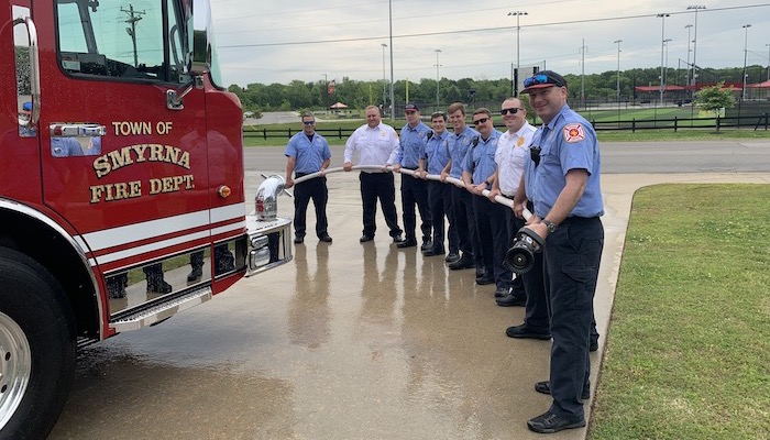 Smyrna Fire Department Housing Ceremony