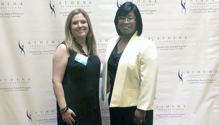 Lascassas teacher nominated for prestigious Athena Award