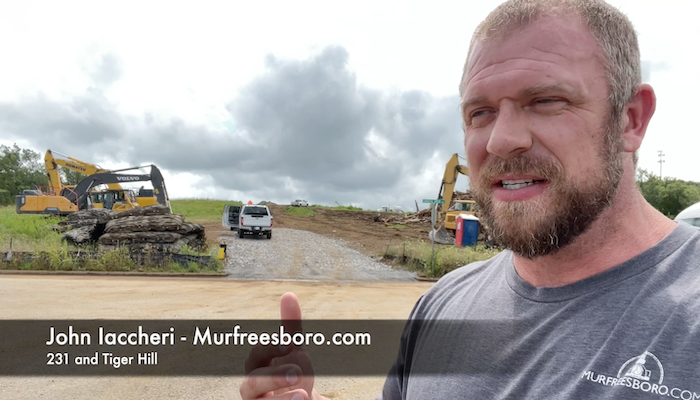 Construction Update at 231 and Tiger Hill