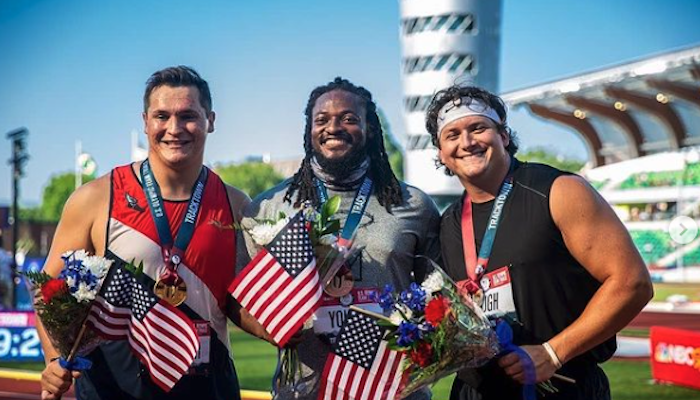 Alex Young prepares for Olympics