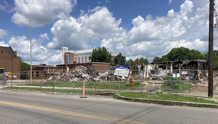 Historic Downtown Block Demolition
