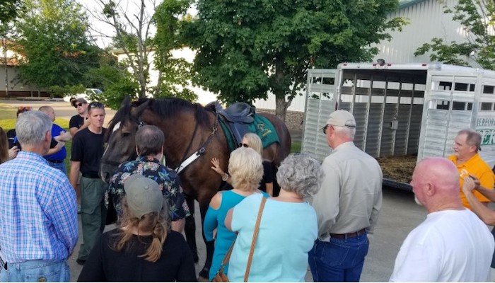 Horse Patrol for Sheriff's Citizens Academy