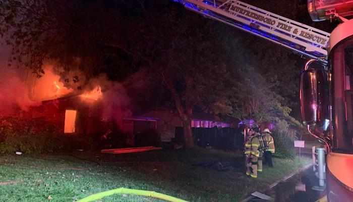 Huntington Drive Fire