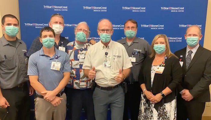 TriStar StoneCrest Medical Center celebrates retirement of one of their Legacy Employees