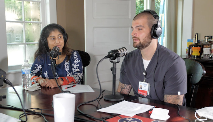 Podcast Epiosde 22 - Dr. Vineesha Arelli and Gideon Bell RN