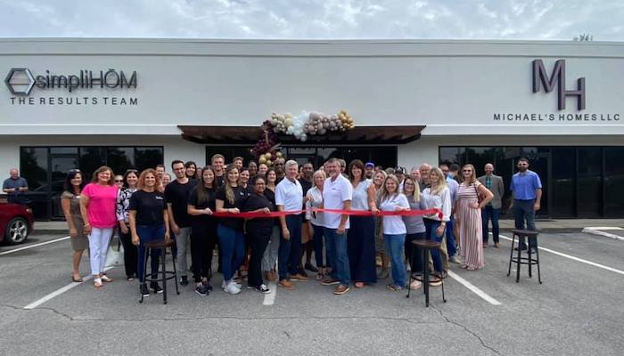 Ribbon Cutting for Michael's Homes