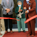 LMS ribbon cutting vertical