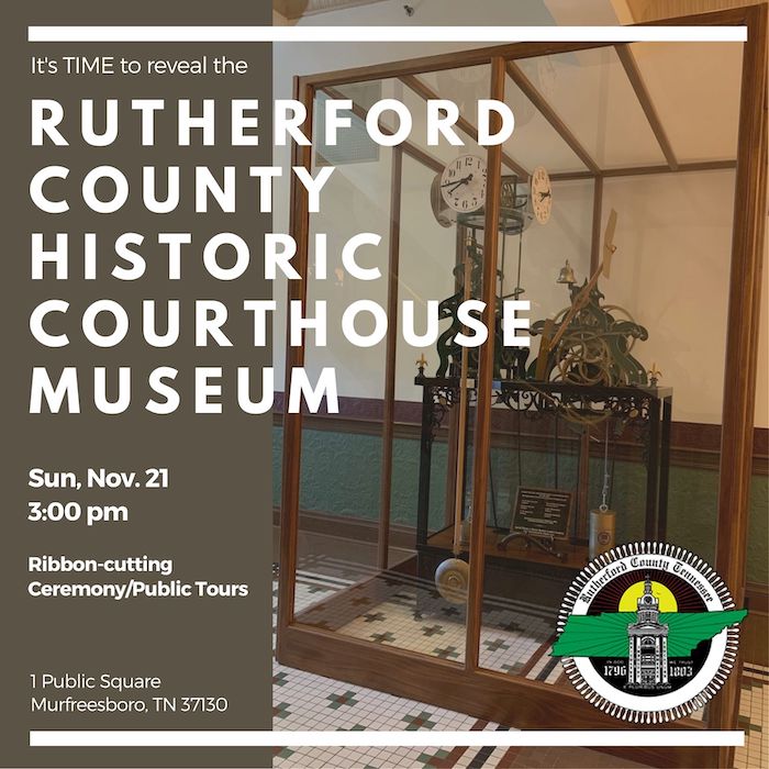 Ribbon Cutting for Historic Courthouse Museum