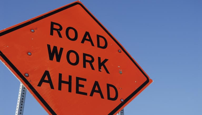 Road Work Ahead