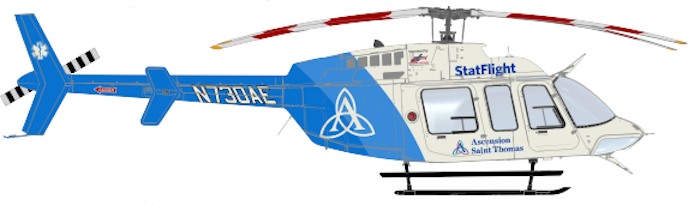 Saint Thomas Medical Helicopter