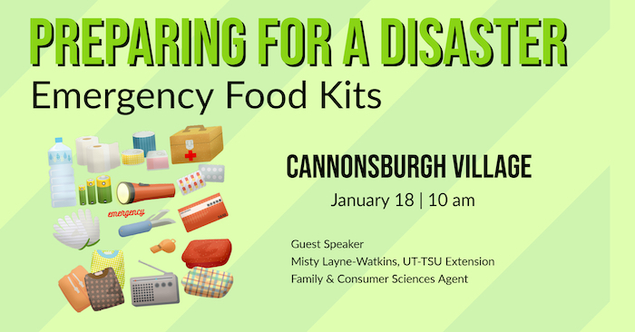 Preparing for a Disaster Emergency Food Kits