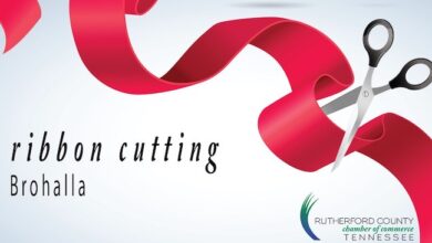 Ribbon Cutting - Brohalla