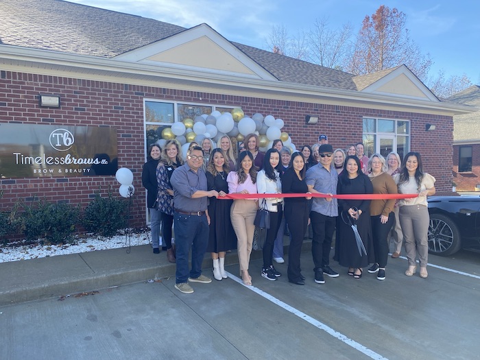 Ribbon Cutting for TimelessBrows