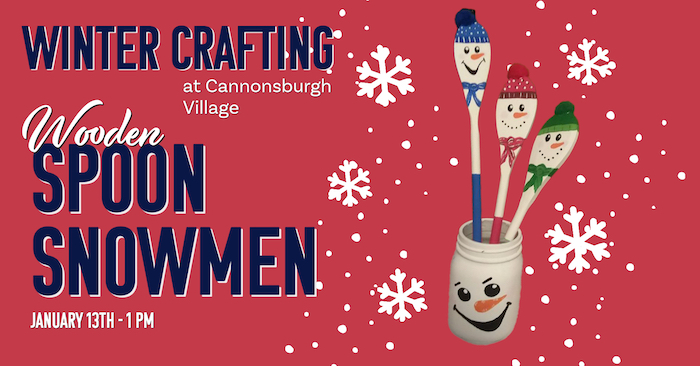 Winter Crafting at Cannonsburgh Village