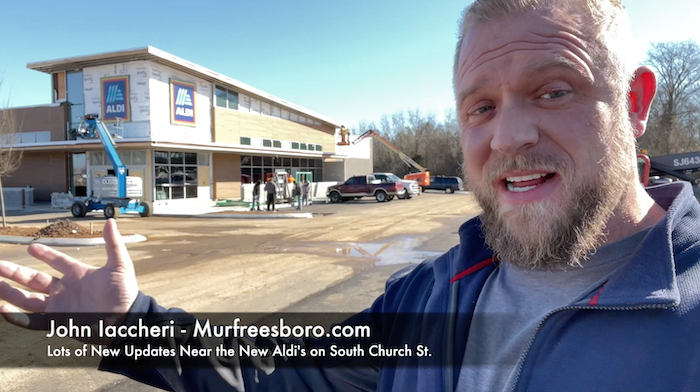 Lots of New Updates Near the New Aldi's on South Church St.
