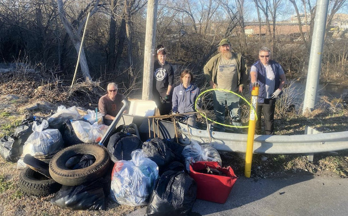 Lytle Creek Cleanup Removes 910lbs of Litter