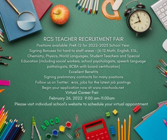 RCS Virtual Teacher Recruitment