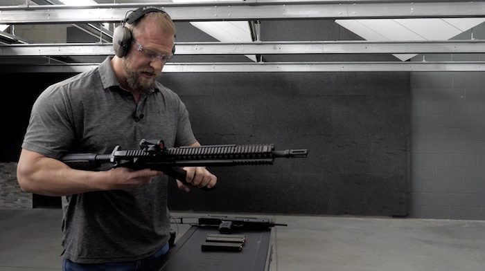 Shooting Machine Guns at Outpost Armory