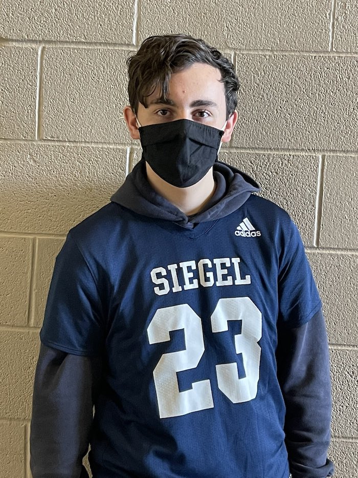 Siegel Choir February Student of the Month Sam Trout