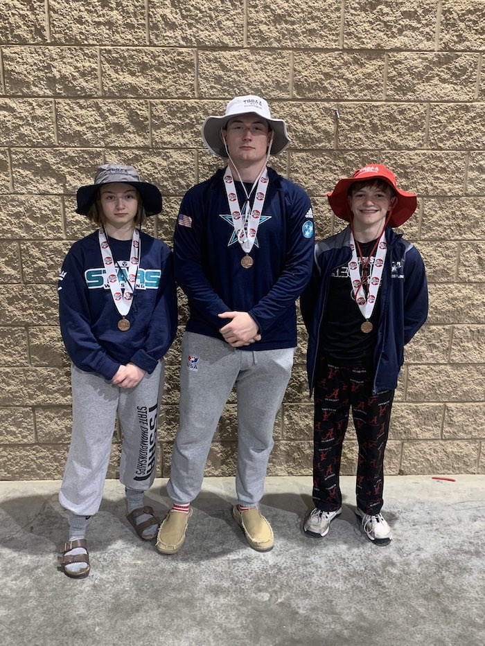 Siegel Wrestling Brings Home 3 State Medalists