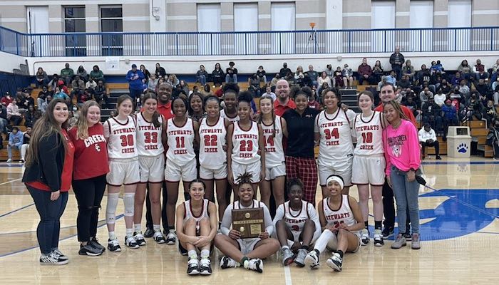 Stewart’s Creek Girls Basketball Brings Home 1st District Title