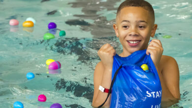 2019 Underwater Easter Hunt held at Patterson Park Community Center.