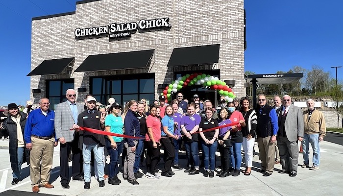 Ribbon Cutting for Chicken Salad Chick