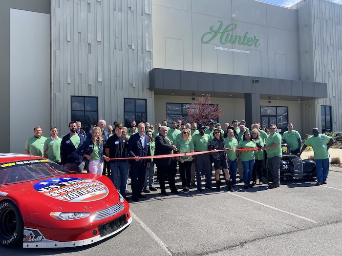 Ribbon Cutting for Hunter Industrial