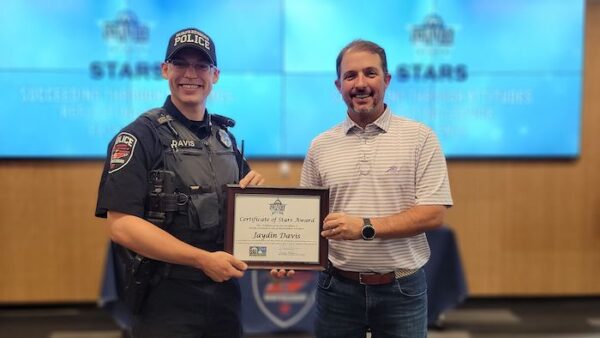 STARS Award Jaydin Davis