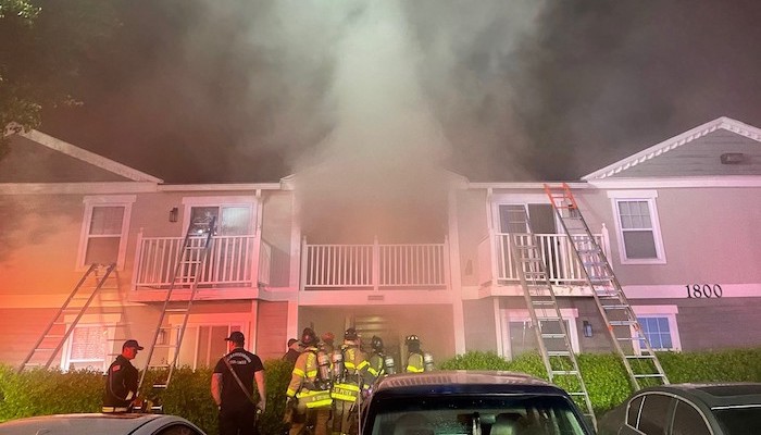 Officer, Resident Taken to Hospital for Smoke Inhalation After Overnight Fire