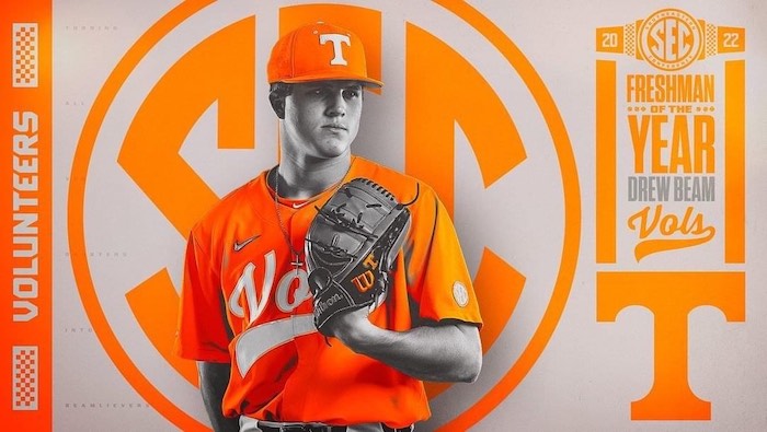 Drew Beam Named SEC Freshman of the Year