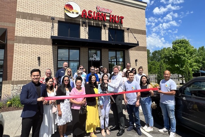 Ribbon Cutting for Yummy Asian Hut