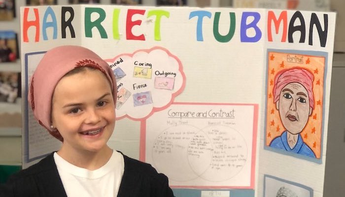 Siegel Elementary Students Research Historical Figures