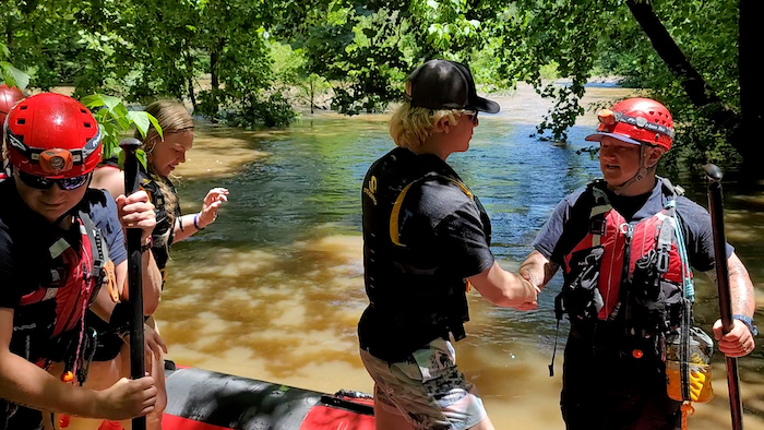 Two Stranded 18-Year-Olds Rescued After Kayak Overturns in Stones River