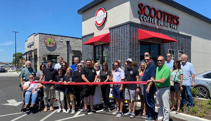 Ribbon Cutting for Scooter's Coffee