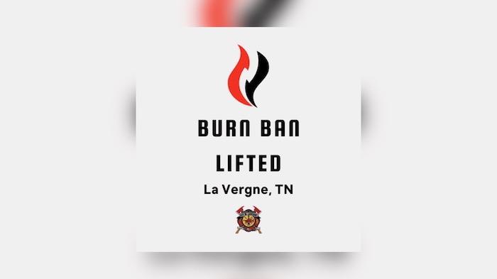 La Vergne Burn Ban Lifted