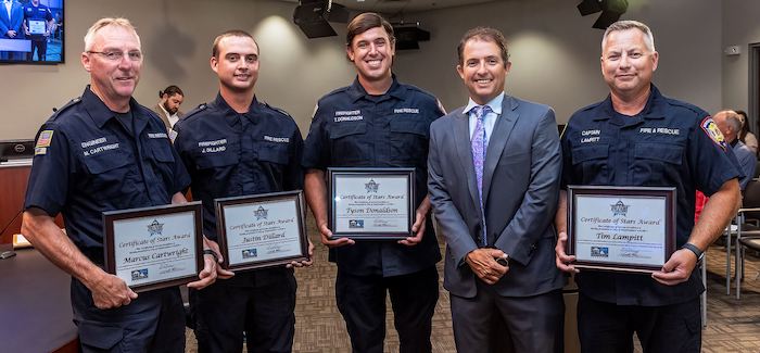 MFRD Engine 9 Crew STARS Award