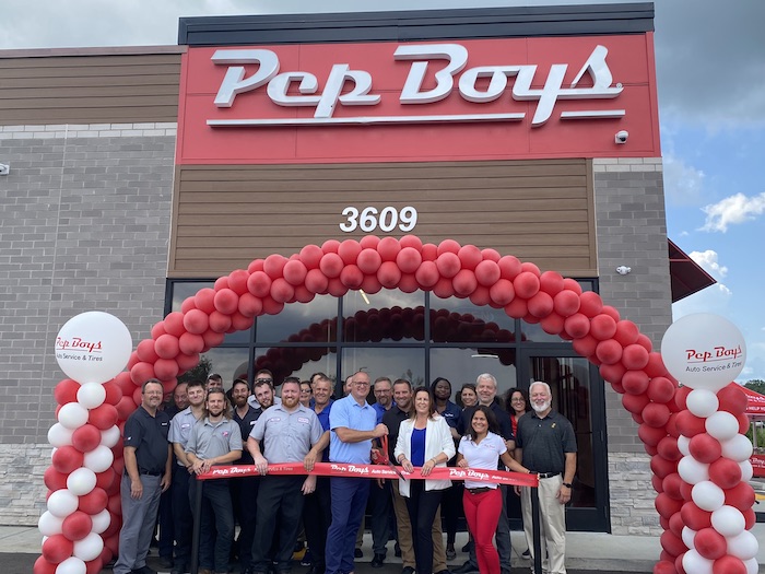Ribbon Cutting for Pep Boys